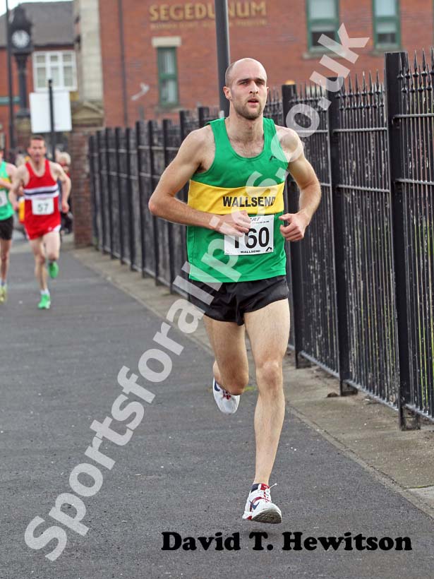 No 160, Terry O'Gara Memorial Road Race organised by Wallsend Harriers and AC race.
